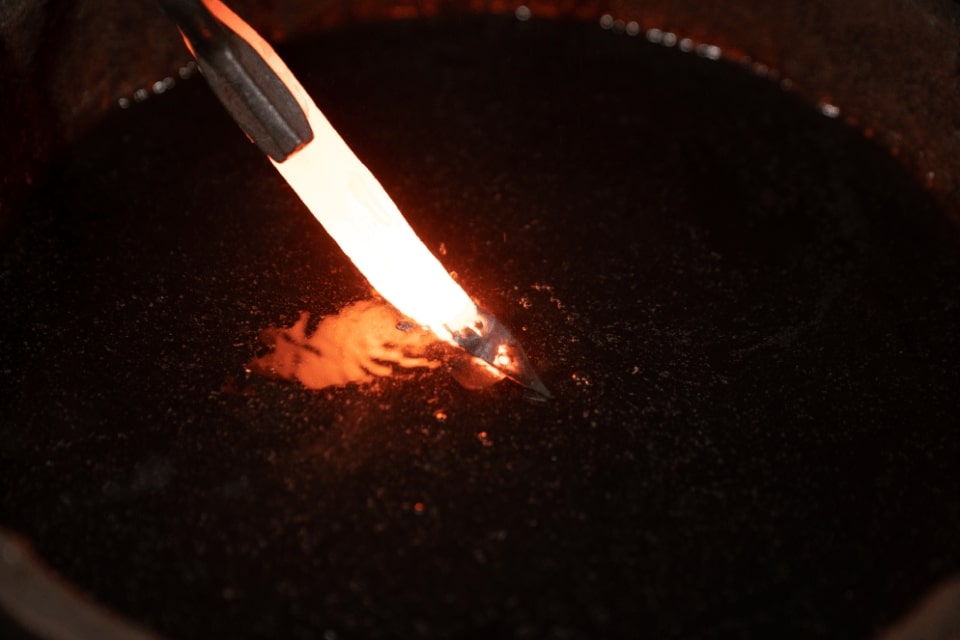 Hot Metal in Private Blacksmithing Class