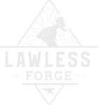 Seattle Blacksmith Lawless Forge Logo
