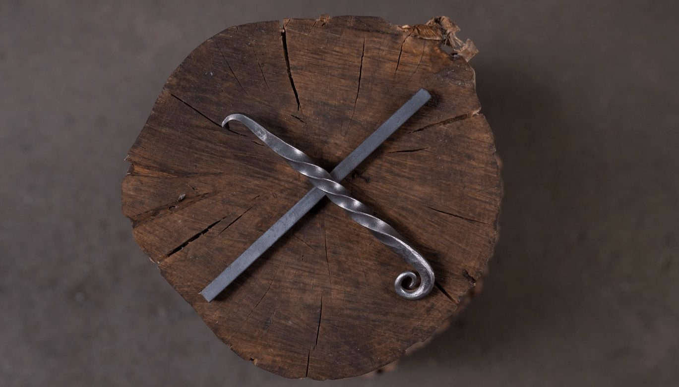 Twisted metal bottle opener blacksmith class