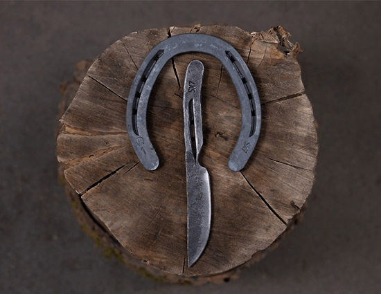 Horseshoe Knife