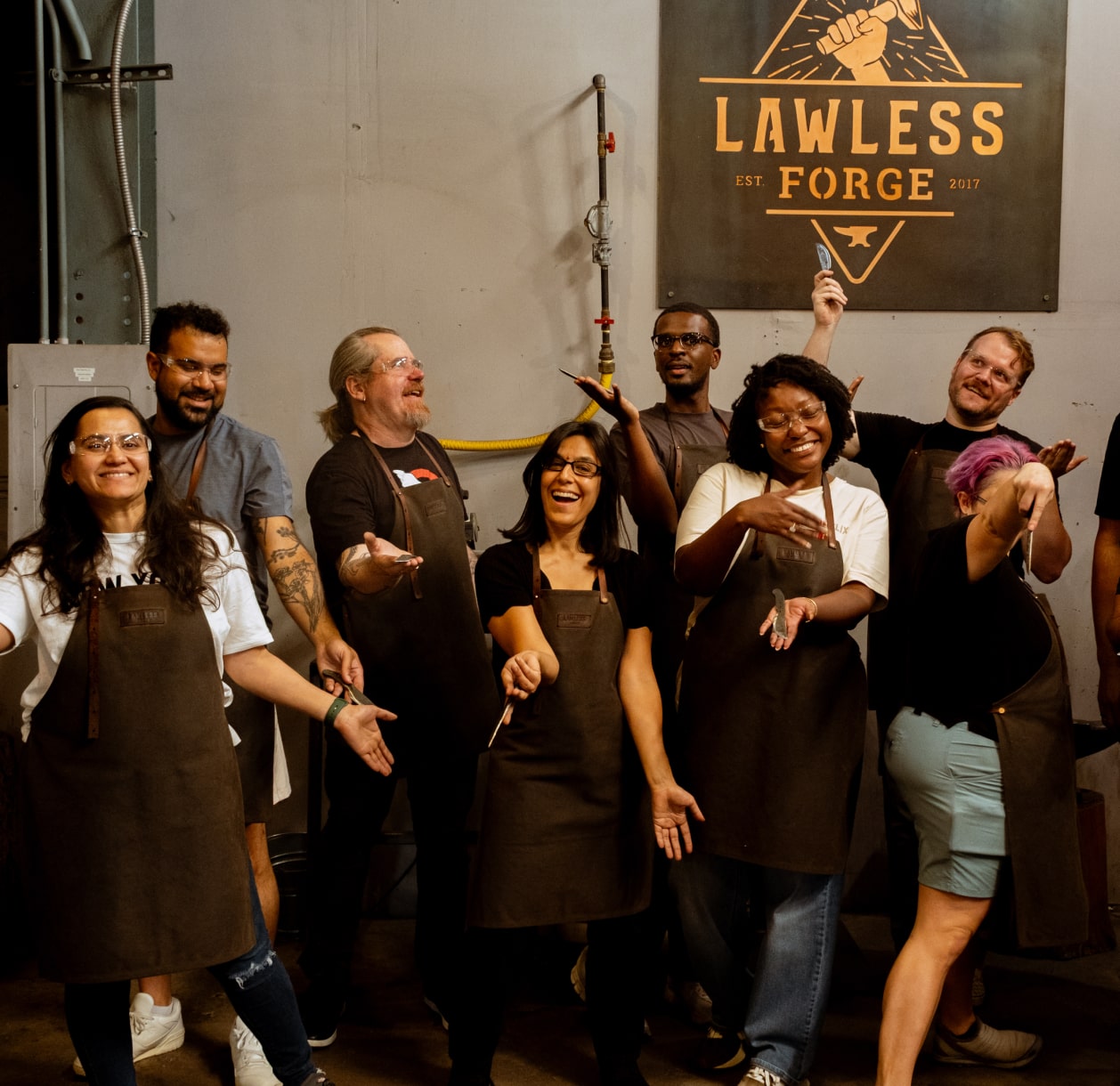 Blacksmithing Workshops at Lawless Forge Seattle